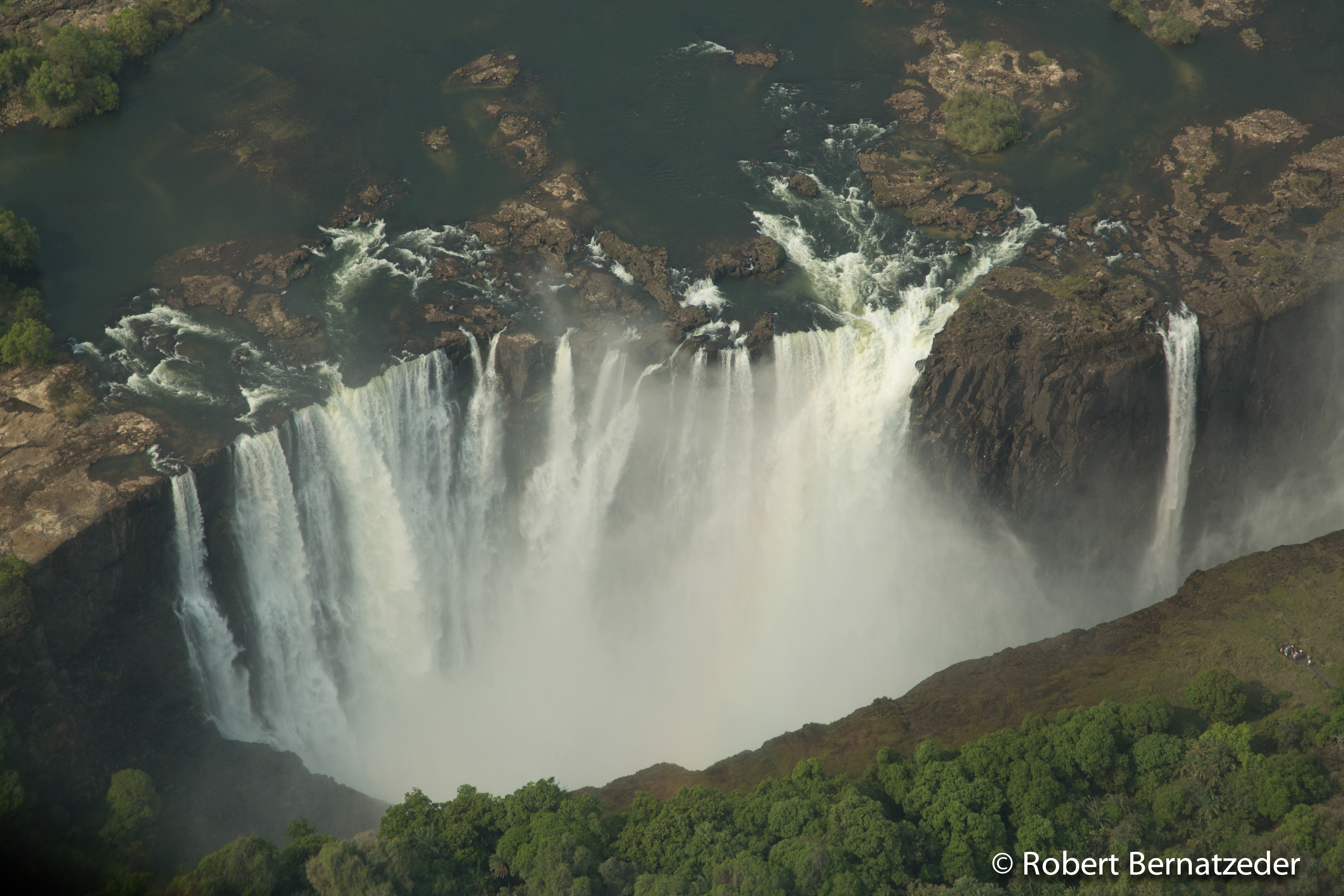Victoria Falls from above